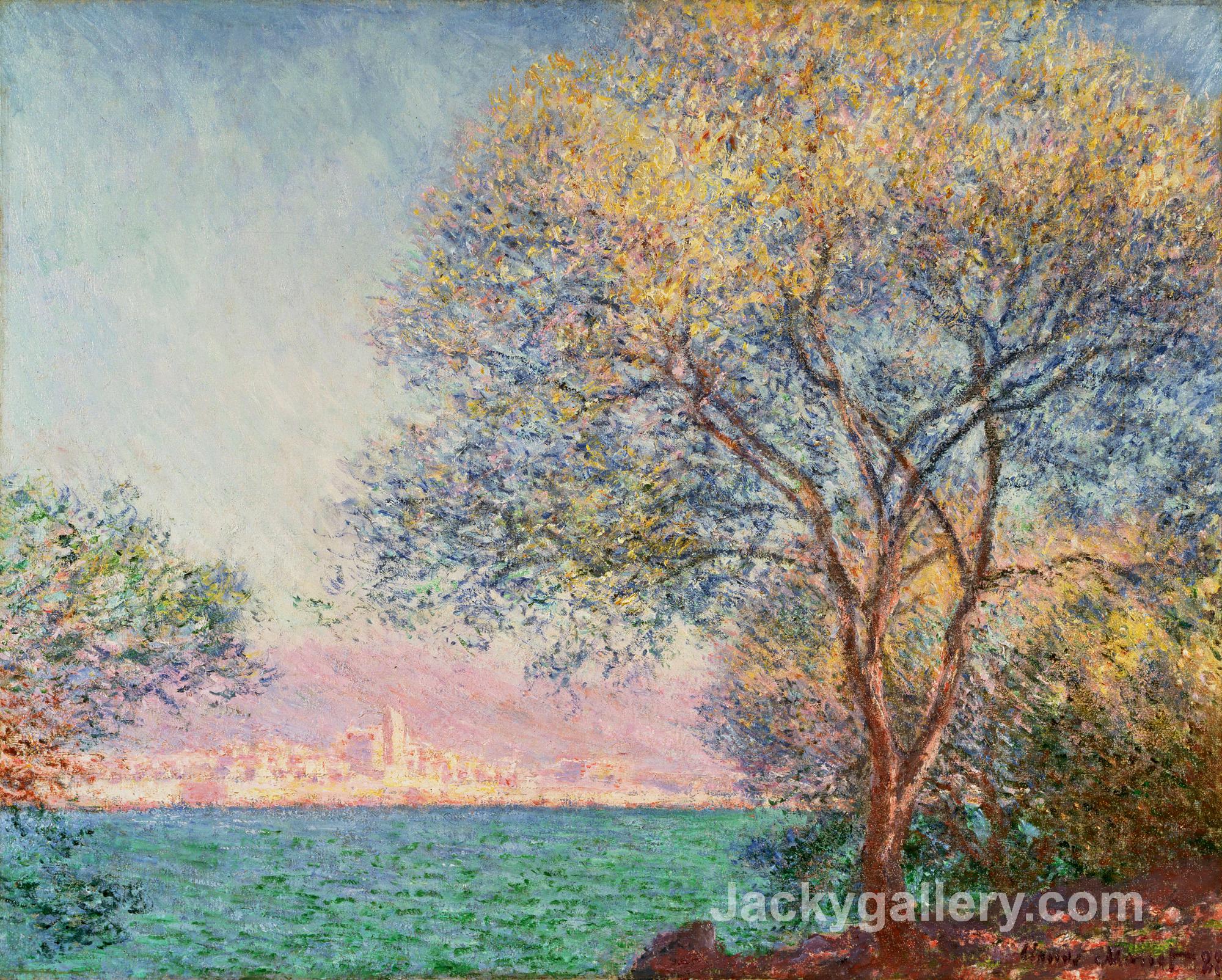 Antibes in the Morning by Claude Monet paintings reproduction